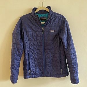 Patagonia Blue Nano Puff Jacket